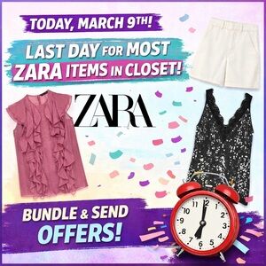 Zara ⚠️ LAST DAY!